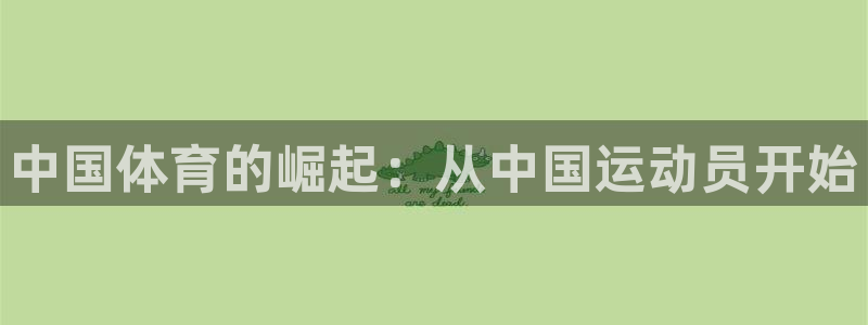 尊龙官方正版app集团logo：中国体育的崛起：从中